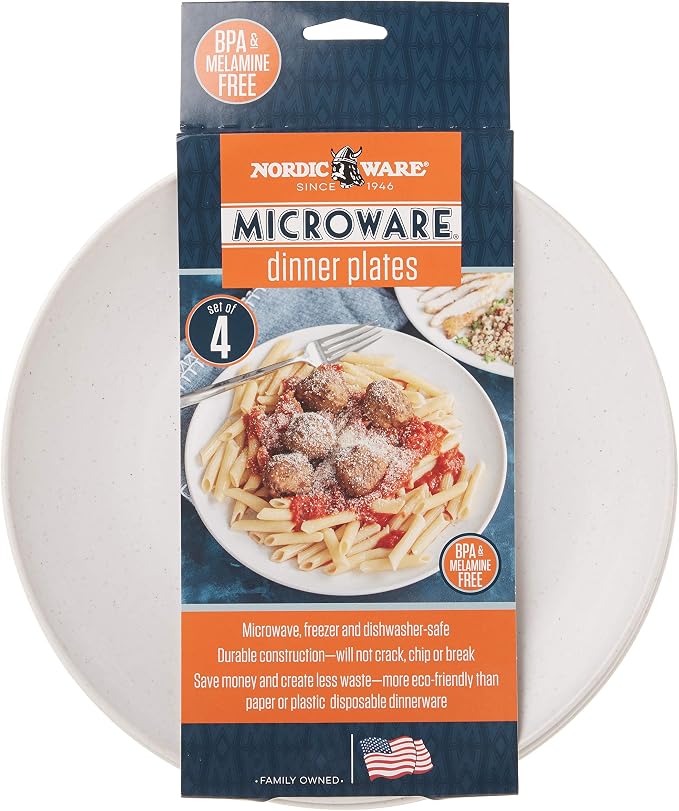 Nordic Ware Polypropylene Plates Microwave Serveware - Image 6