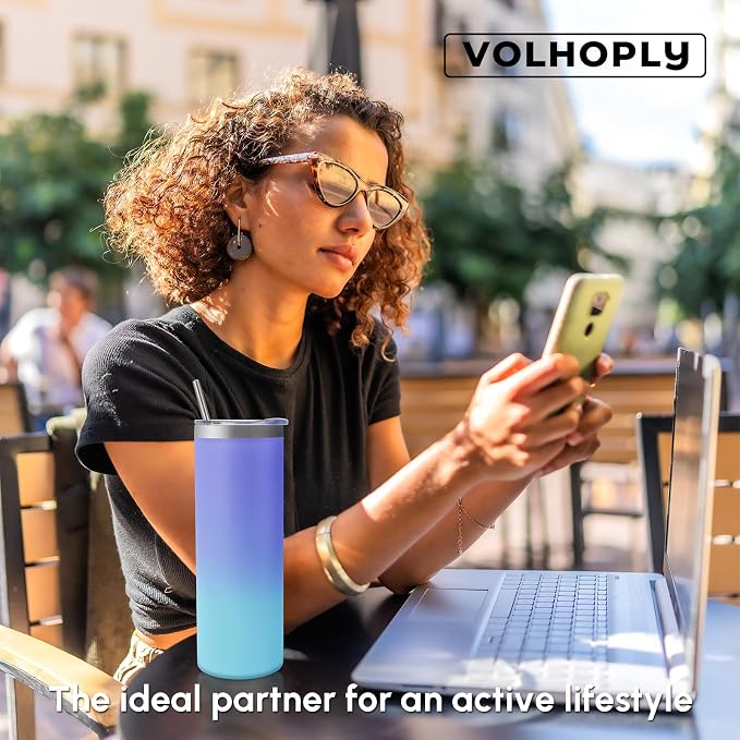 Volhoply 20 oz Skinny Tumbler - Image 7