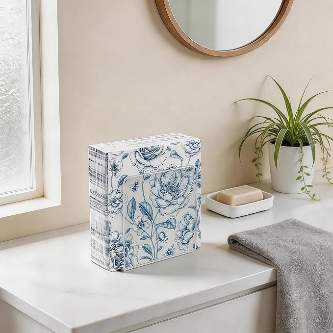 Clear Napkin Holder for Table, Acrylic Upright Napkin Dispenser for Kitchen - Image 3