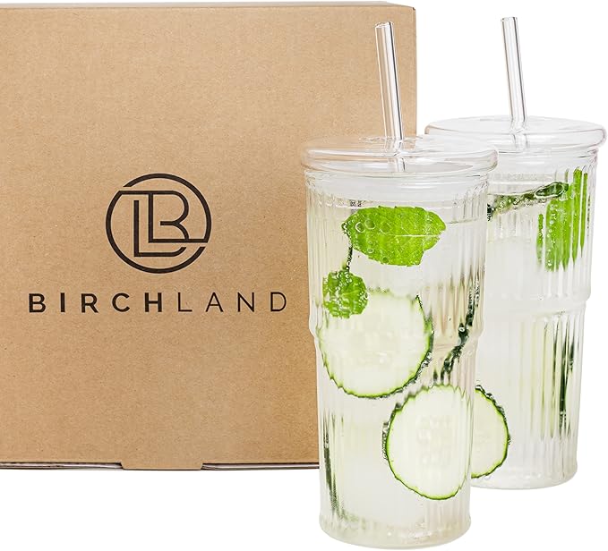 Birchland All Glass Iced Coffee Cup by Birchland