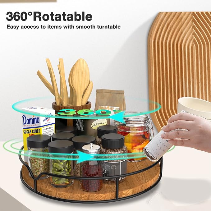Lazy Susan Turntable Organizer - Image 6
