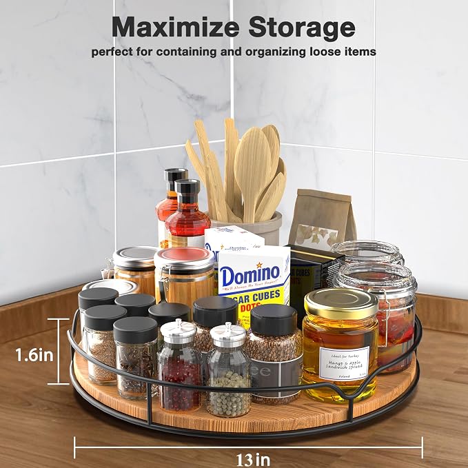 Lazy Susan Turntable Organizer - Image 2