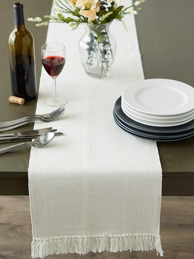DII Variegated Tabletop Collection, Table Runner3x72 - Image 5
