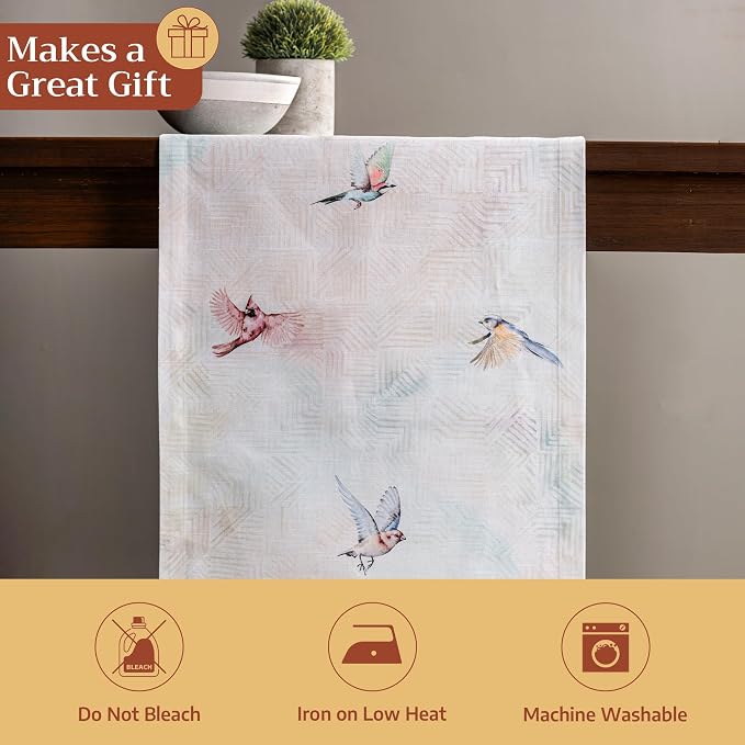 Maison d' Hermine Table Runner 100% Cotton 14.50" x 108" | Table Runners 108 - Image 5