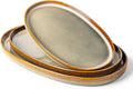 Ceramic Serving Platter Set of 3, Oval Serving Plates and Dishes | by TheTerra
