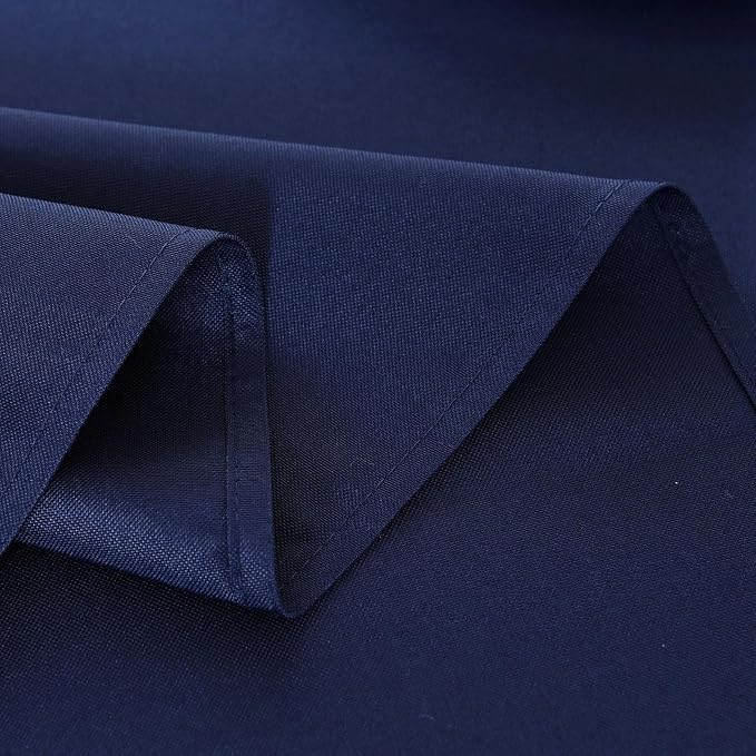 Navy Blue Table Runner, Waterproof Washable Runners 48 Inches Long | Reusable - Image 5