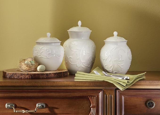 Lenox Opal Innocence 3-Piece Canister Set - Image 3
