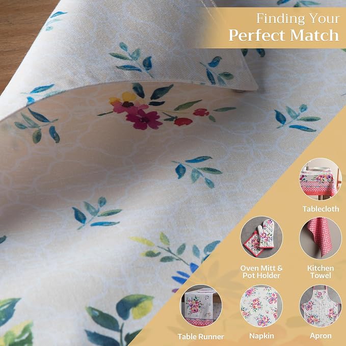 Maison d' Hermine Placemats Set of 4 Reusable 100% Cotton | Cloth Place Mats - Image 5