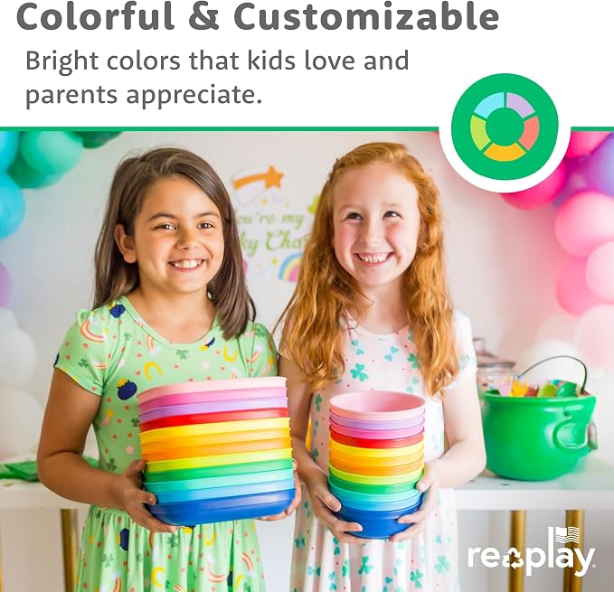 Re-Play 12 oz. Toddler Bowls Set of 3 - Image 2