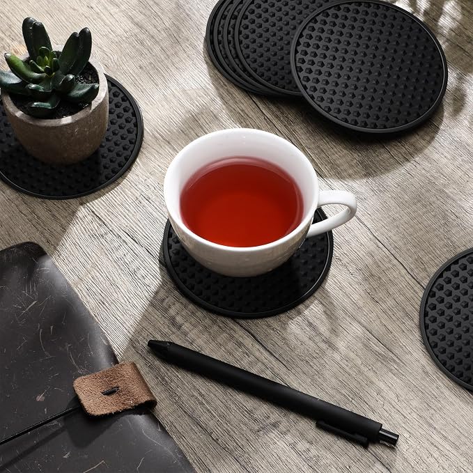 Eccliy 60 Pack Silicone Coasters - Image 5