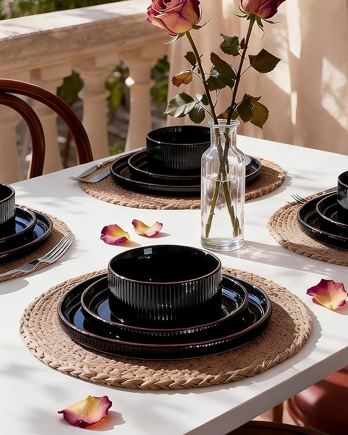 Line Porcelain Dinnerware Set, dish set - Image 2