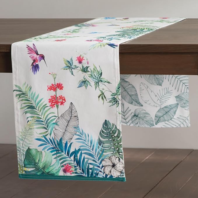 Maison d' Hermine Table Runner 100% Cotton 14.50" x 108" | Table Runners 108 - Image 8