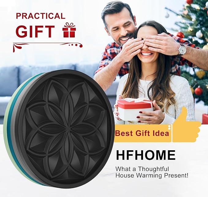 HFHOME Silicone Coasters Set for Drinks - Image 6