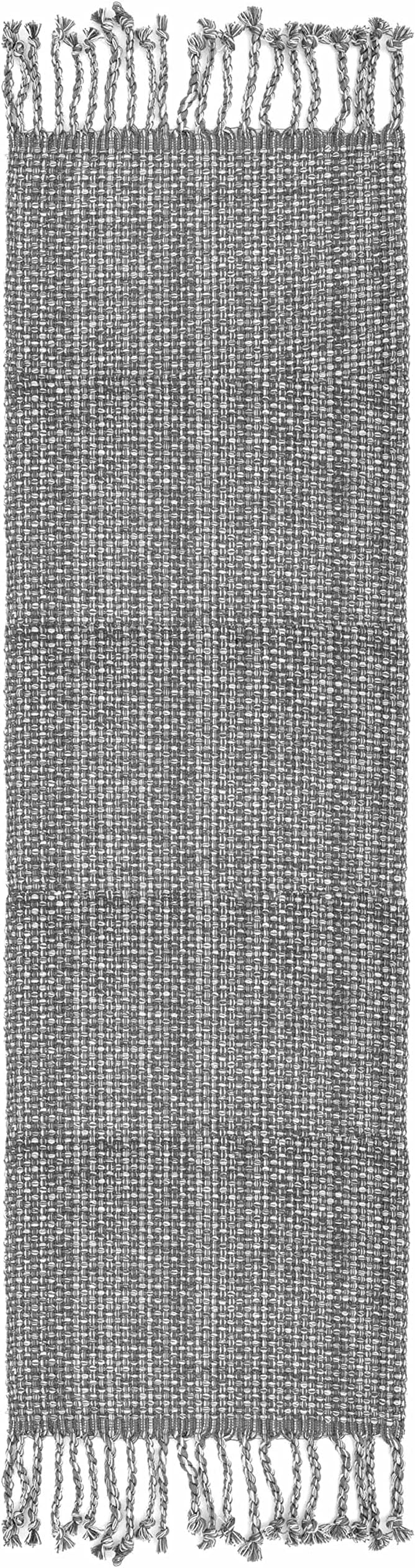 100% Cotton Table Runner for Dining Room Tables Rectangle Two Tone Woven Fabric by SweetHomeCollection