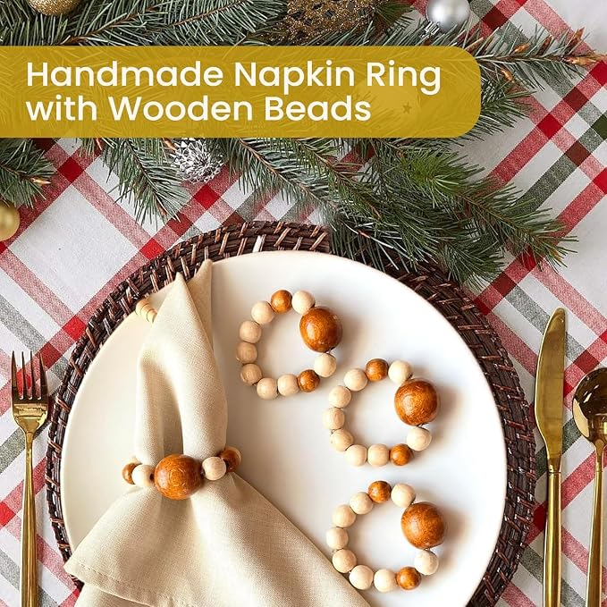 Napkin Rings Set of 6 - Image 3