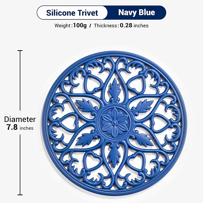 SMARTAKE 6 Set Silicone Trivet Mats - Image 2