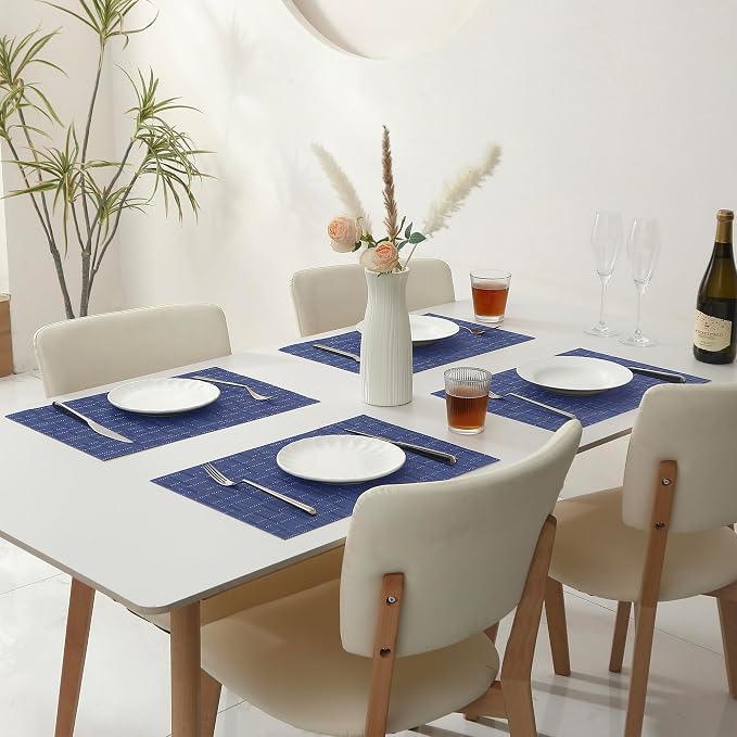 Leetaltree Blue Placemats Set of 8 - Image 7