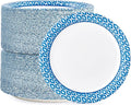 MUCHII 8.375 Inch Disposable Paper Plates, Holiday by MUCHII