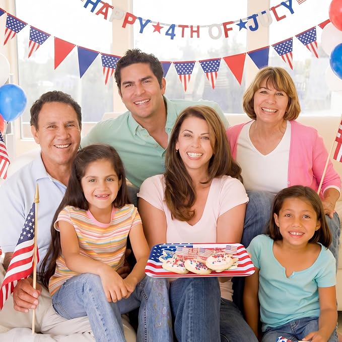 4 Pieces Patriotic Serving Trays - Image 7