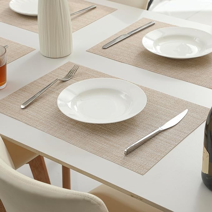 Leetaltree Beige Placemats Set of 20 - Image 8