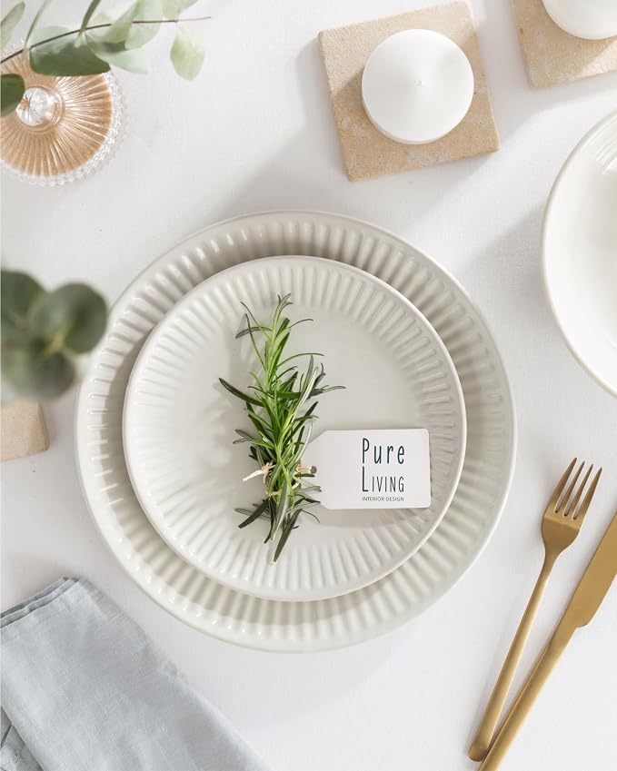 16 Piece Stoneware Dinnerware Set - Image 2