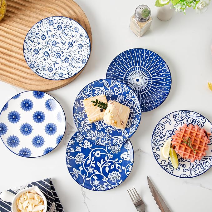 Ceramic Dessert Plates Set - Image 3