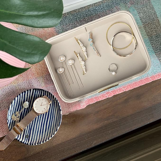 Leather Tray Organizer, Valet Tray Key Bowl | Leather Catchall Tray - Image 6