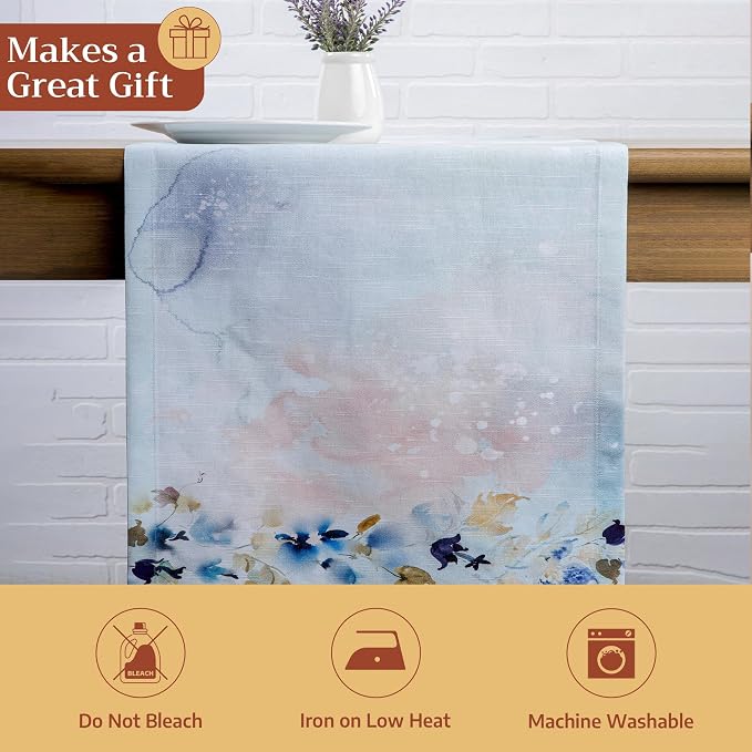 Maison d' Hermine Table Runner 100% Cotton 14.50" x 72" | Table Runners 72 - Image 5