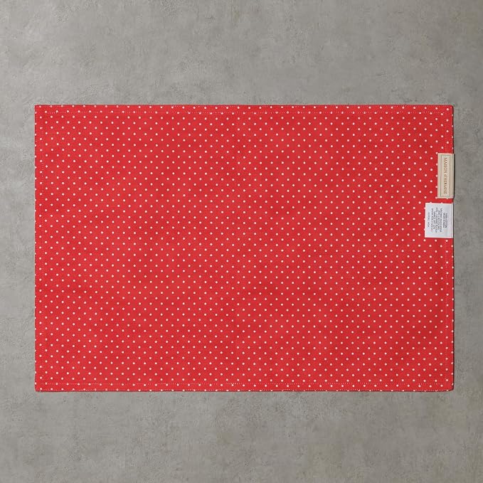 Maison d' Hermine Placemats Set of 4 Reusable 100% Cotton | Cloth Place Mats - Image 9