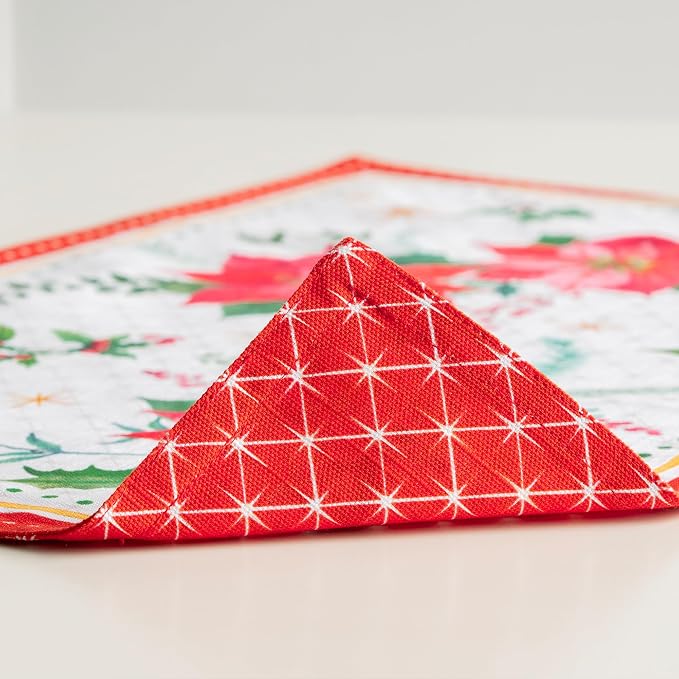 Maison d' Hermine Placemats Set of 4 Reusable 100% Cotton | Cloth Place Mats - Image 7