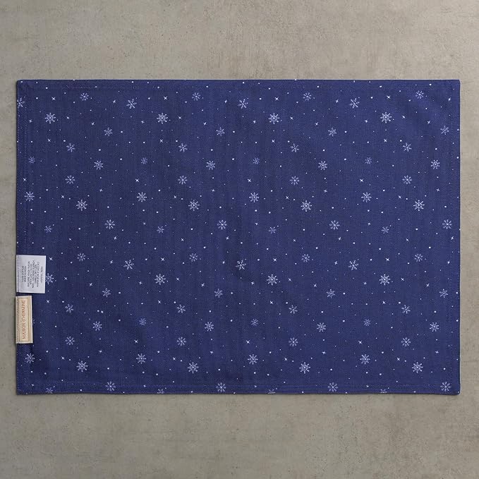 Maison d' Hermine Placemats Set of 4 Reusable 100% Cotton | Cloth Place Mats - Image 9