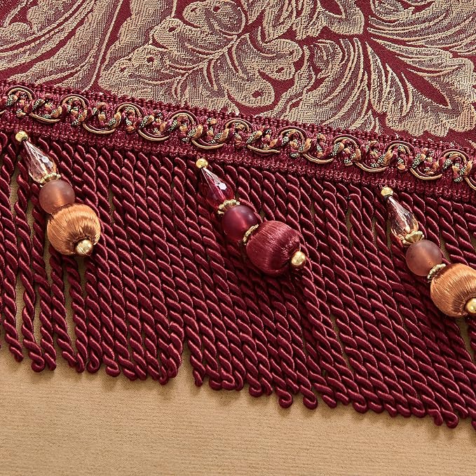Loom and Mill Luxury Table Runner 90 Inches Long, Classic Jacquard Dining Table - Image 4