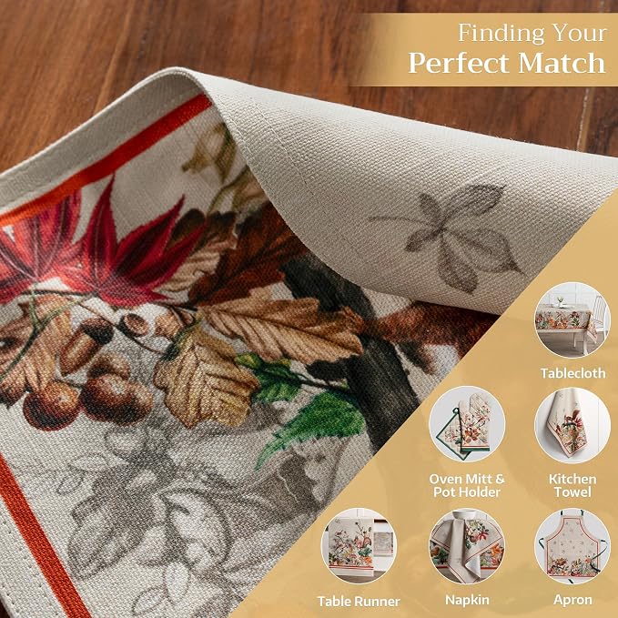 Maison d' Hermine Placemats Set of 4 Reusable 100% Cotton | Cloth Place Mats - Image 6