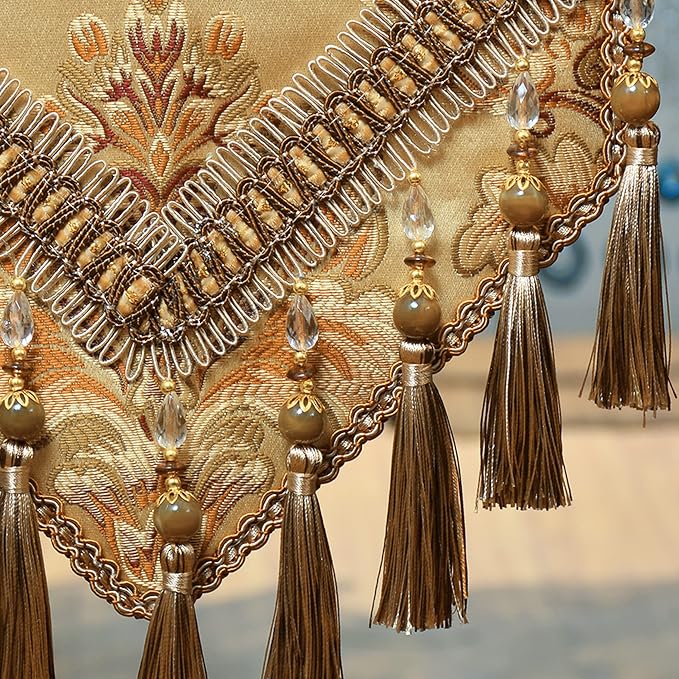 Luxury Velvet Gold Table Runner 143 Inches Long - Image 9