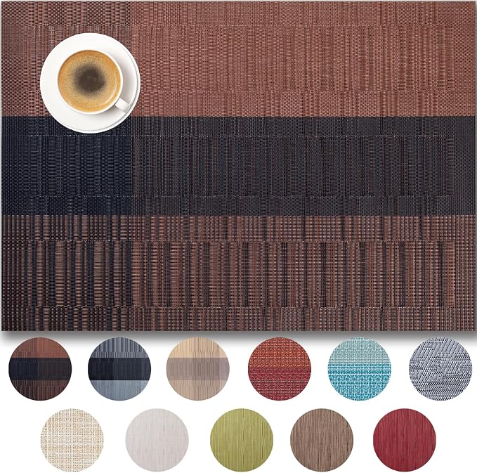 Placemats Set of 8 by Unknown