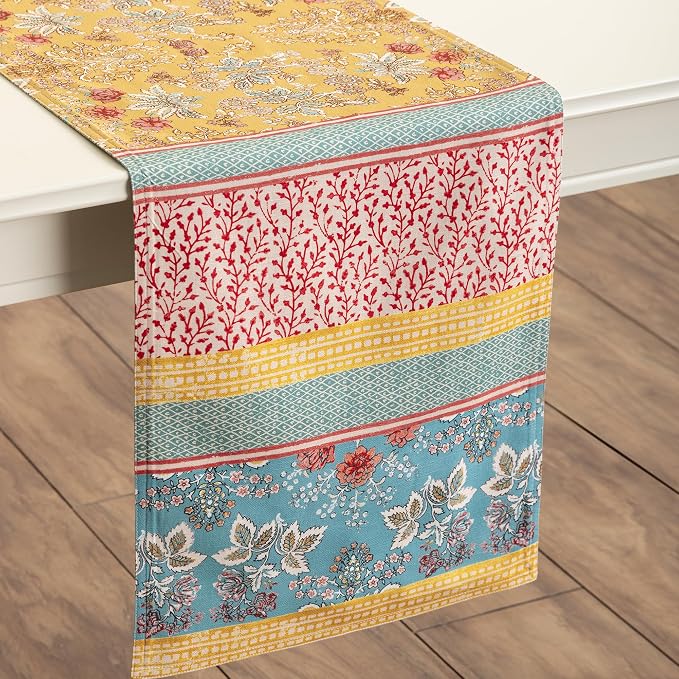 Maison d' Hermine Table Runner 100% Cotton 14.50" x 72" | Table Runners 72 - Image 9