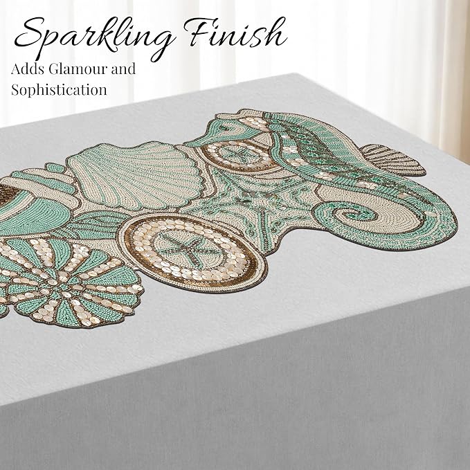 Handmade Beaded Runner 36 Inch - Image 9