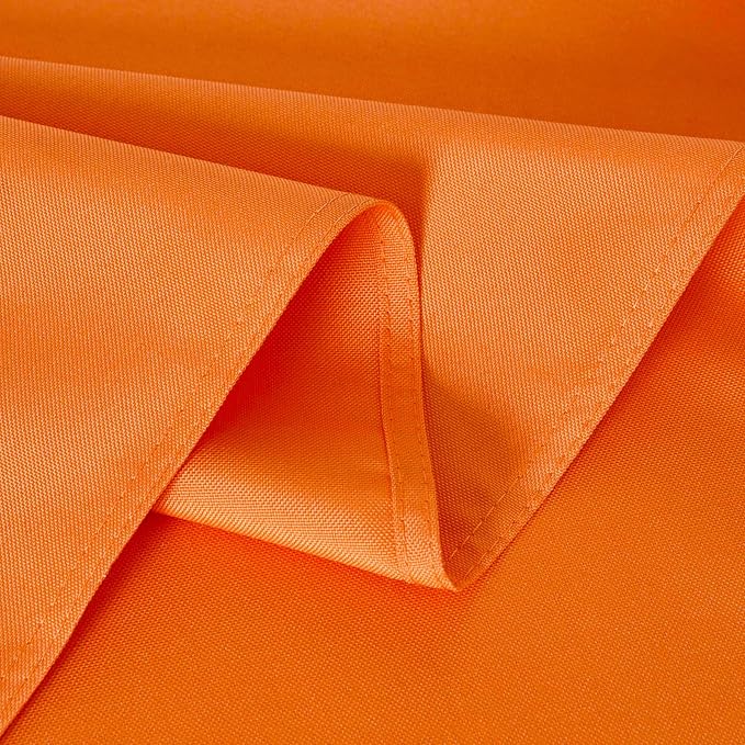 Orange Table Runner, Waterproof Washable Runners 60 Inches Long | Reusable - Image 5