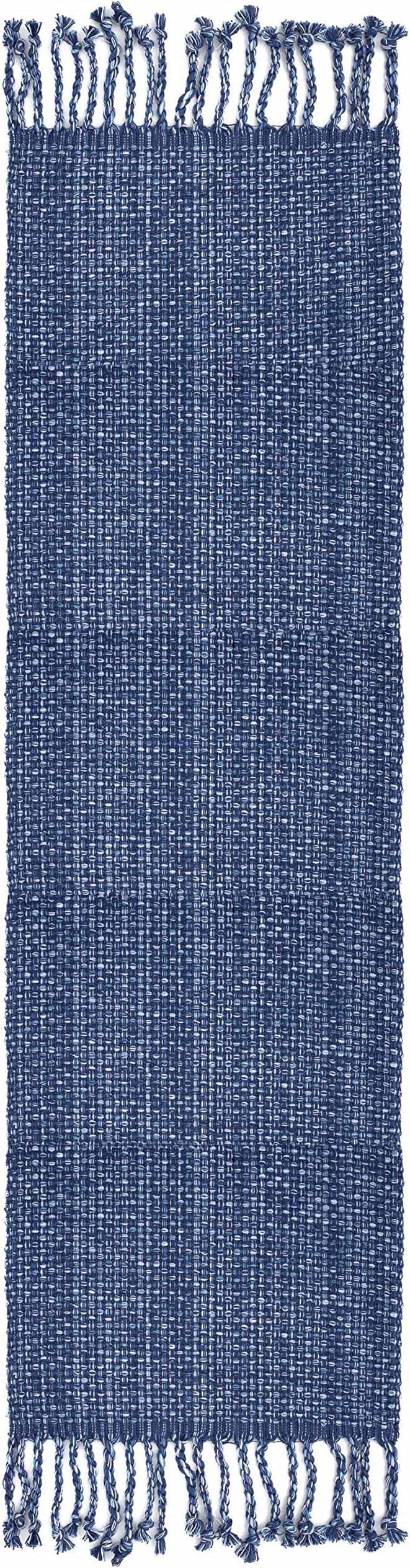 100% Cotton Table Runner for Dining Room Tables Rectangle Two Tone Woven Fabric by SweetHomeCollection