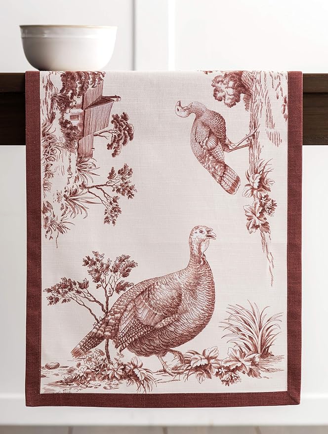 Maison d' Hermine Table Runner 100% Cotton 14.50" x 48" | Table Runners 48 - Image 8