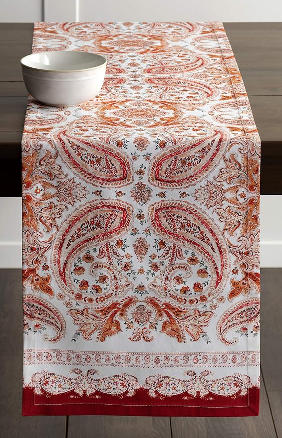 Maison d' Hermine Table Runner 100% Cotton 14.50" x 108" | Table Runners 108 - Image 9