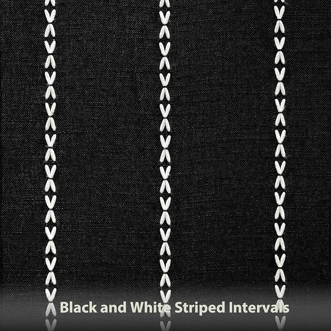 Black Table Runner 72 Inches Long - Image 6