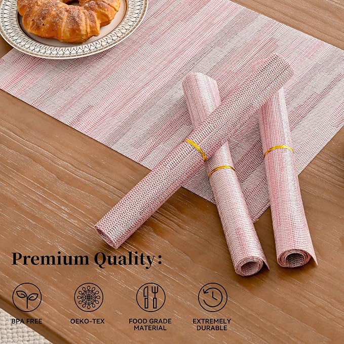 Leetaltree Misty Rose Placemats Set of 4 - Image 2