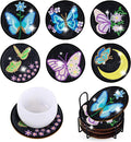 6 Pcs Butterfly Shaped Diamond Painting Kits, Diamond Painting Kits by LGANHAPY