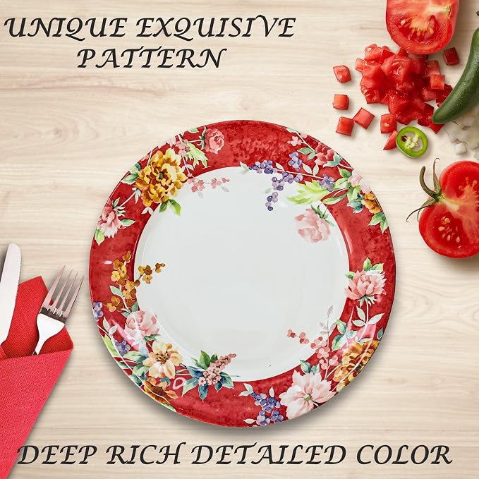 24-Piece Porcelain Dinnerware Set - Image 7