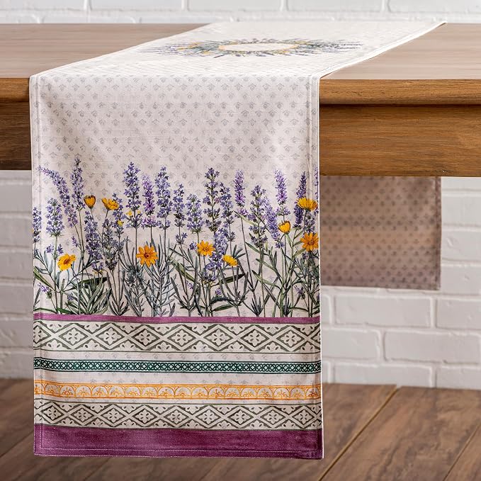 Maison d' Hermine Table Runner 100% Cotton 14.50" x 108" | Table Runners 108 - Image 8