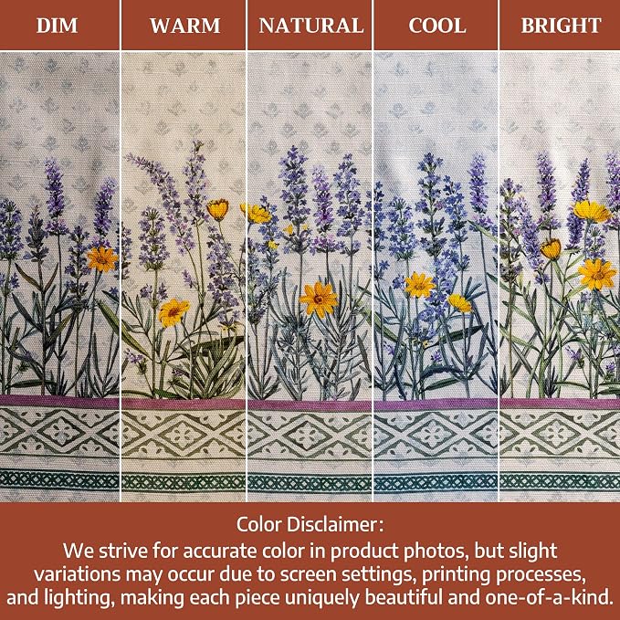 Maison d' Hermine Placemats Set of 4 Reusable 100% Cotton | Cloth Place Mats - Image 6