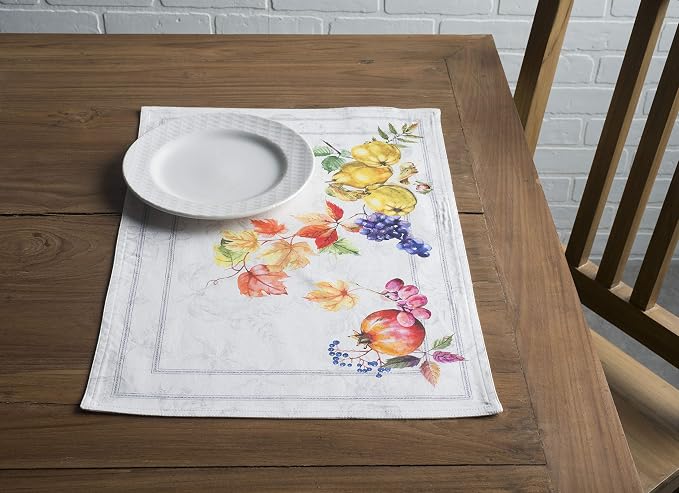 Maison d' Hermine Placemats Set of 4 Reusable 100% Cotton | Cloth Place Mats - Image 9