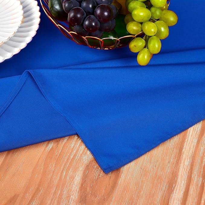 MEANMOY Royal Blue Table Runner 60 Inches Long Waterproof Table Runners | - Image 5