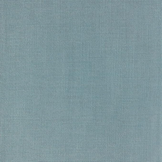 Linen Textured Border Table Runner, 14 x 108 Inch Blue | Mitered Corner Design - Image 6